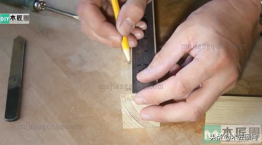 榫卯实木桌制作视频教程,传统榫卯木桌子最简单方法