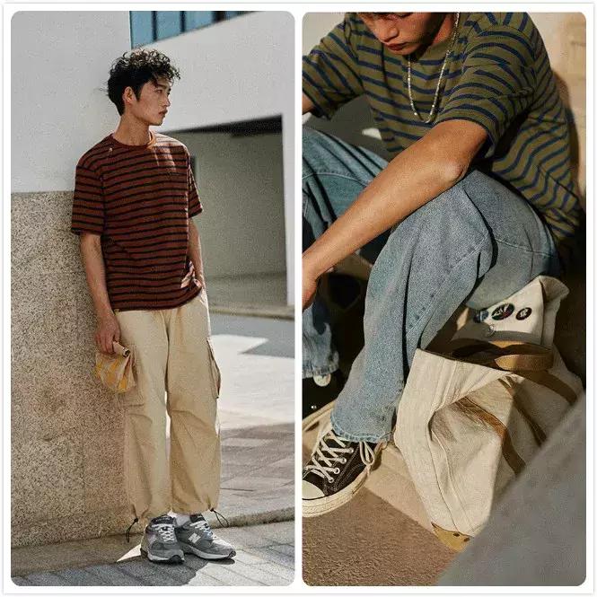 男士t恤穿大的好看吗,男士t恤怎么穿出时尚感