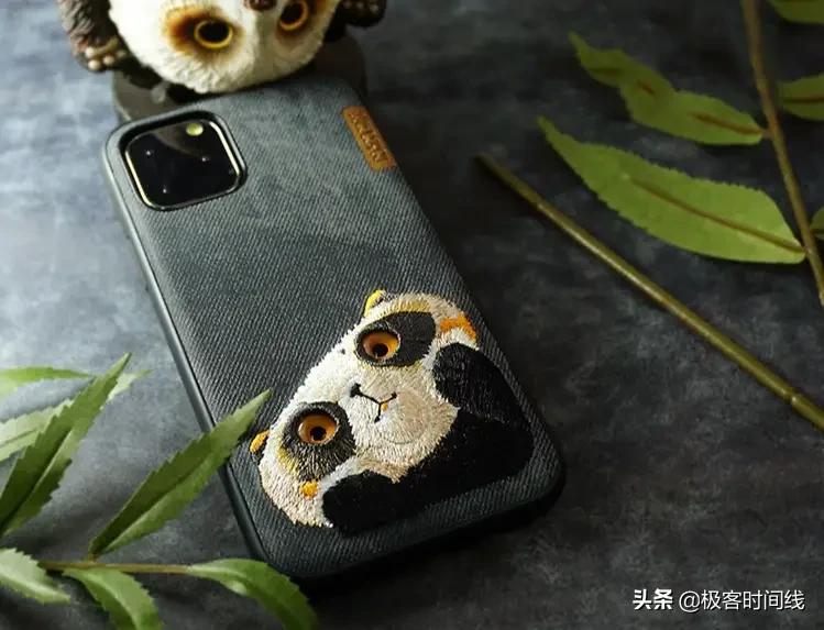 呆萌可爱小动物联谊晚会，创意刺绣苹果手机壳来袭