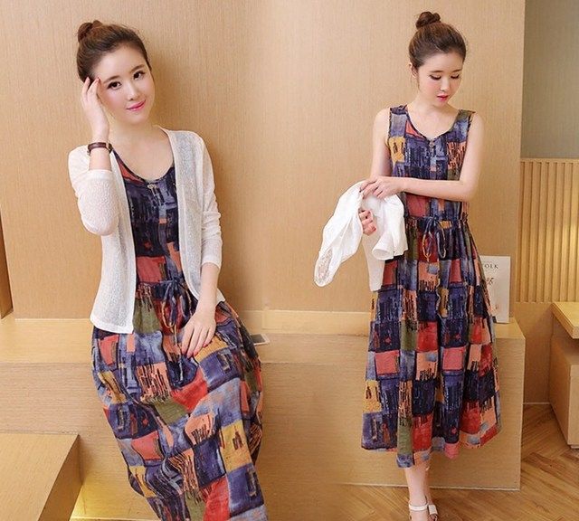 大码女装夏季洋气减龄适合胖人,高档胖女装时尚穿搭30-40岁