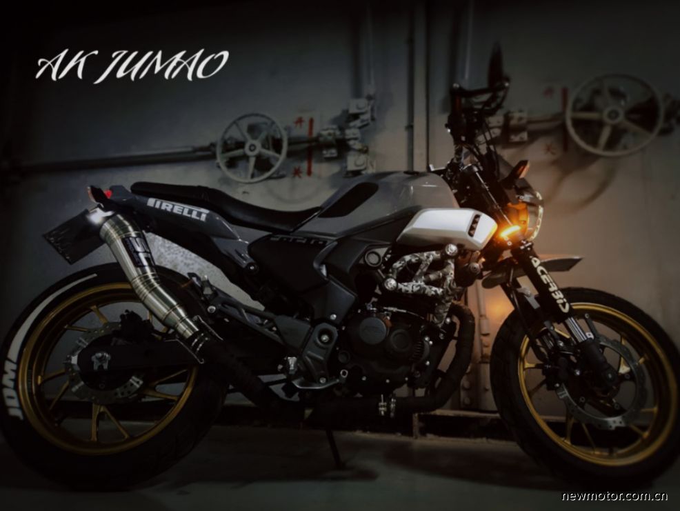 本田cbf190tr最漂亮改装视频,本田新大洲cbf190tr改装