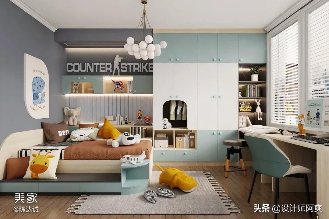 榻榻米设计卧室儿童小户型,阳台榻榻米书房效果图