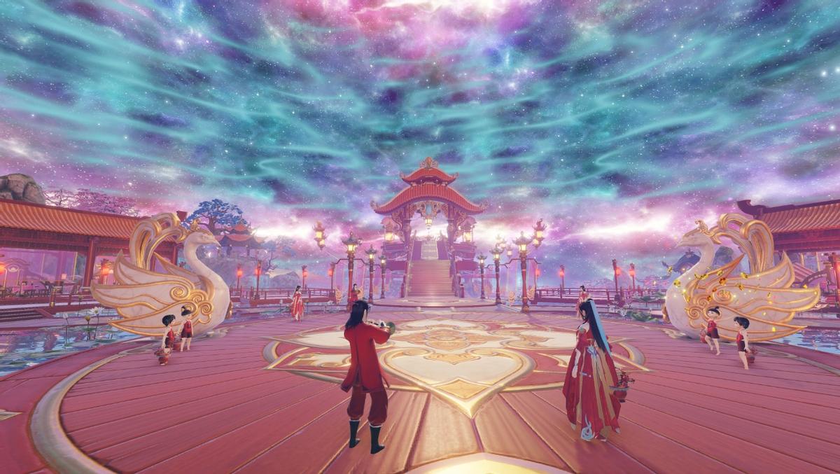 游戏最美场景,游戏上最壮观的婚礼