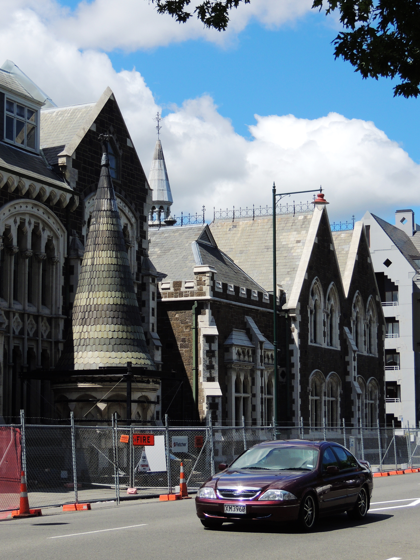 新西兰基督城,没有一个听众,他依旧讲得慷慨激昂