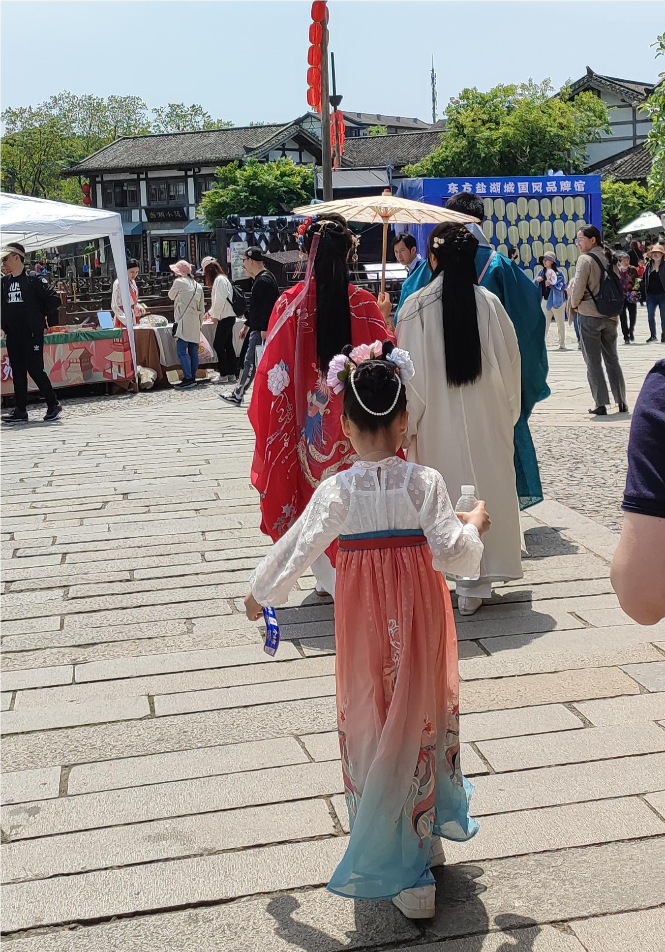 汉服体验盐湖城,常州东方盐湖城汉服