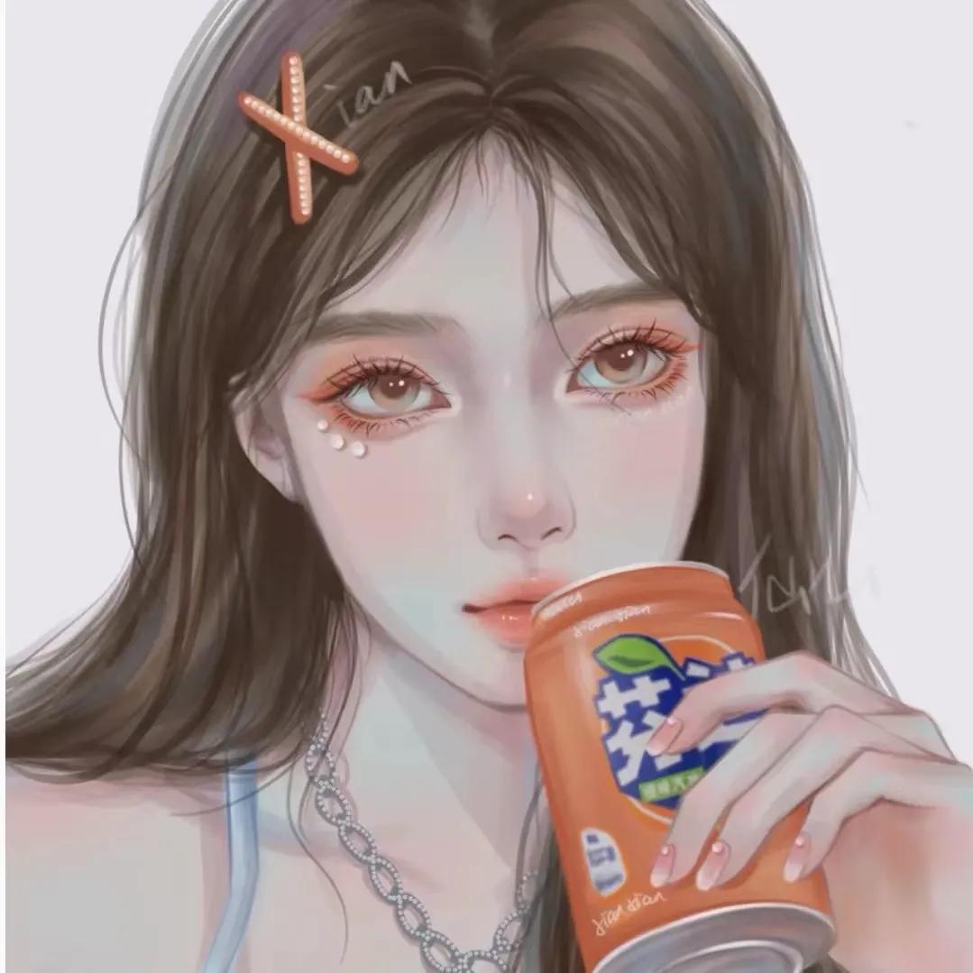 10-13岁女生小学生仙气闺蜜头像,超好看的男生兄弟动漫头像