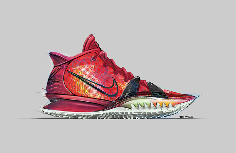 nikekyrie7expression欧文上脚,欧文上脚nikekyrie1