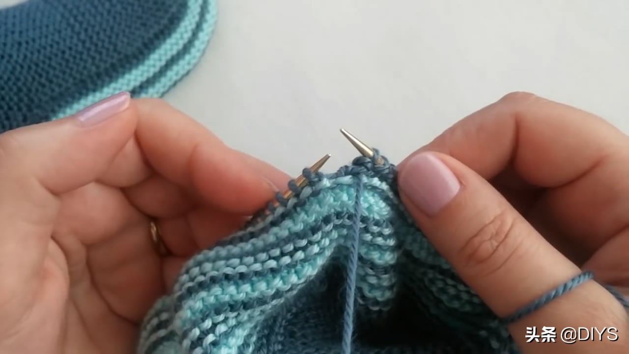 手编浅口袜子的编织方法之二,毛线袜套的编织方法全过程
