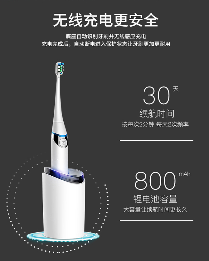 feelove扉乐电动牙刷评测,牙刷入门款和基础款