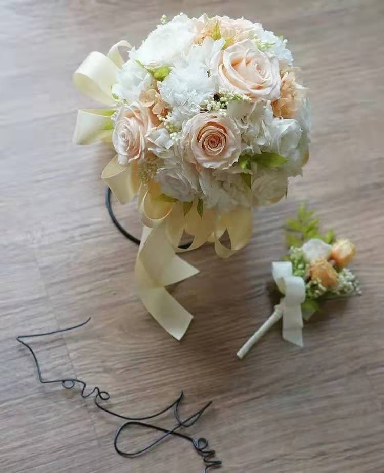 什么是永生花花束,永生花的制作过程