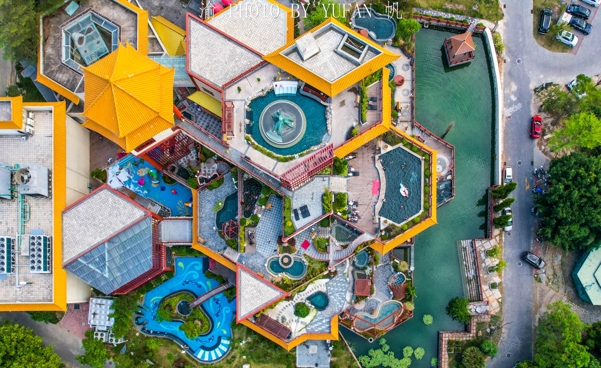 广东潮州惊现高空立体温泉，层层叠叠如梯田，独一无二成网红景点