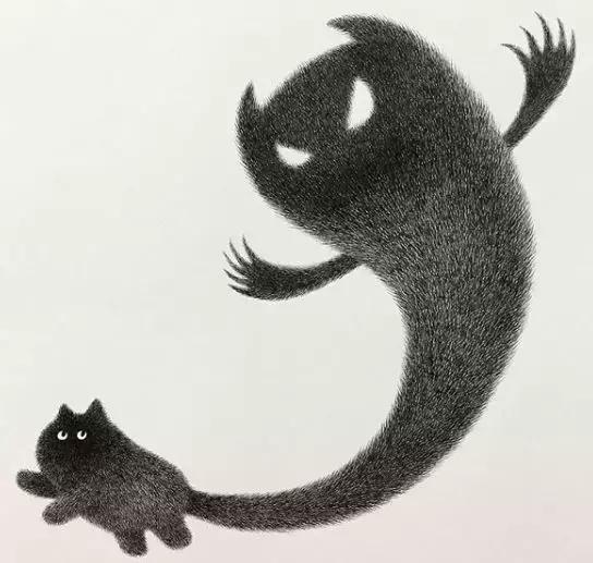 她用2元针管笔作画便惊艳了世界,他用粉笔画了一只猫