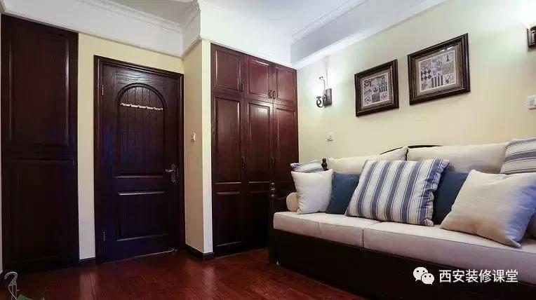 晒晒170四房美式进门衣帽间很满意,黑白灰主卧小户型衣帽间