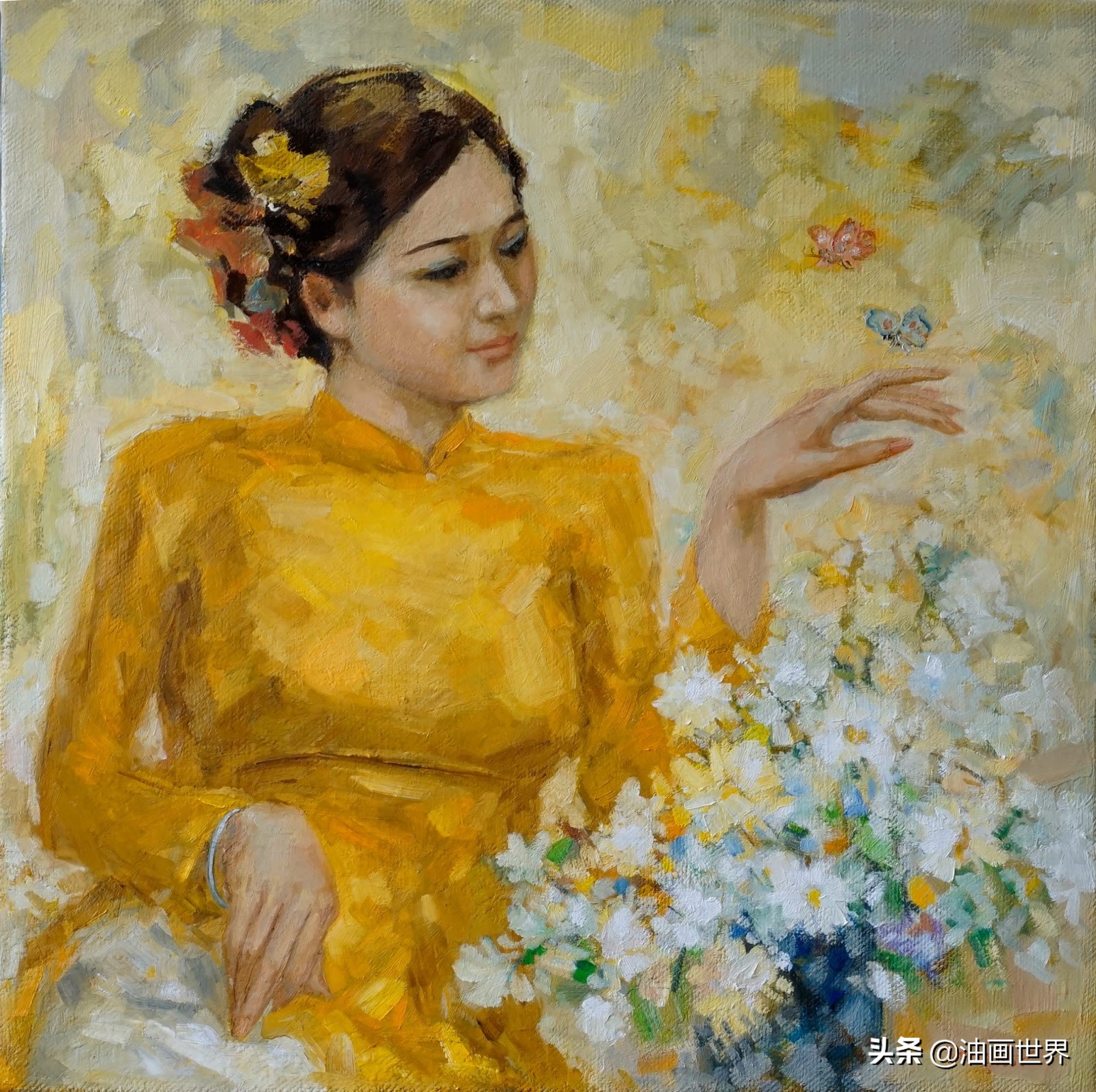 越南最惊艳的画家,越南画家dangvancan作品图片