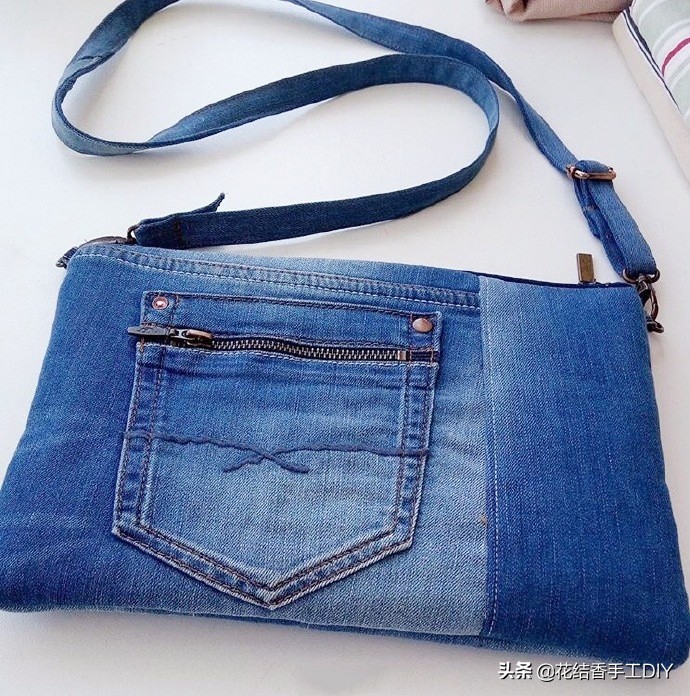 旧牛仔裤改造手工制作大全,旧牛仔裤不要扔教你废物大改造