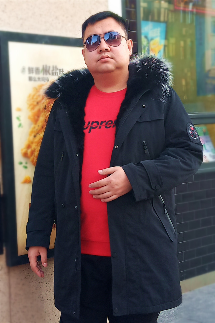 胖人大码男装冬装,胖人男装外套秋冬款高级感帅气