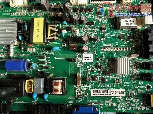 液晶电视机电源灯亮开机慢维修,液晶电视红灯亮不开机cpu故障