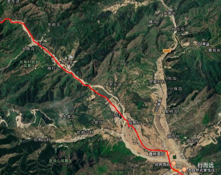 骑行夫子岭-京娘湖,穿越峻极关又进景区了,到河北是一路的美景