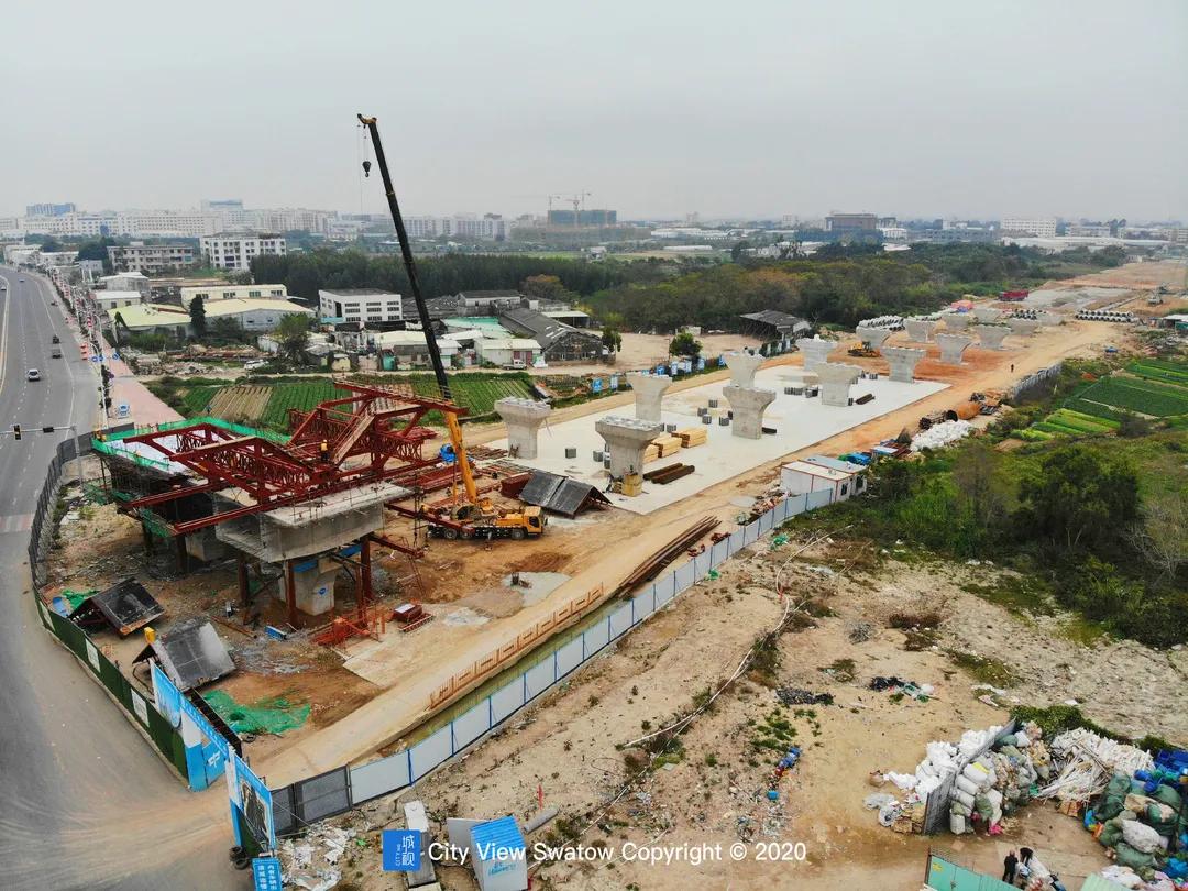 汕头城视,汕头市汕北大道互通立交规划图片