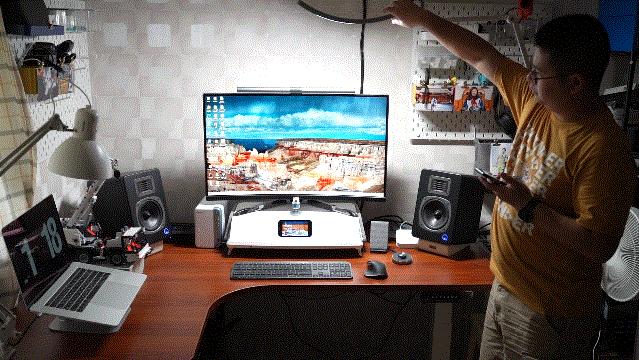 打造理想的居家办公环境：乐歌升降桌/台+明基灯具晒单