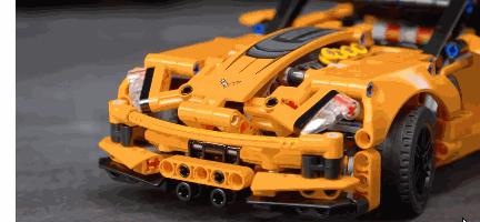 乐高积木迷你超跑赛车,乐高零件数最多的科技系列赛车