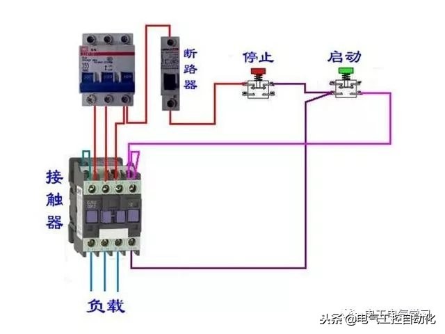 电表上断路器怎么接线真实图,断路器带互感器的电表接线图