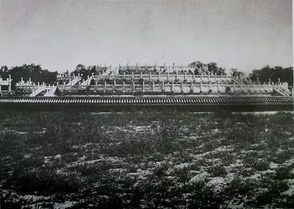 100年前中国风景建筑老照片,两亿多年前的景观