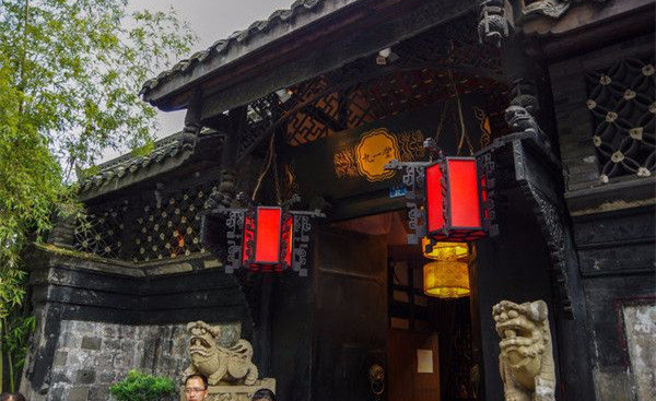 中式风格装修灯怎么选,中式自建房红灯笼