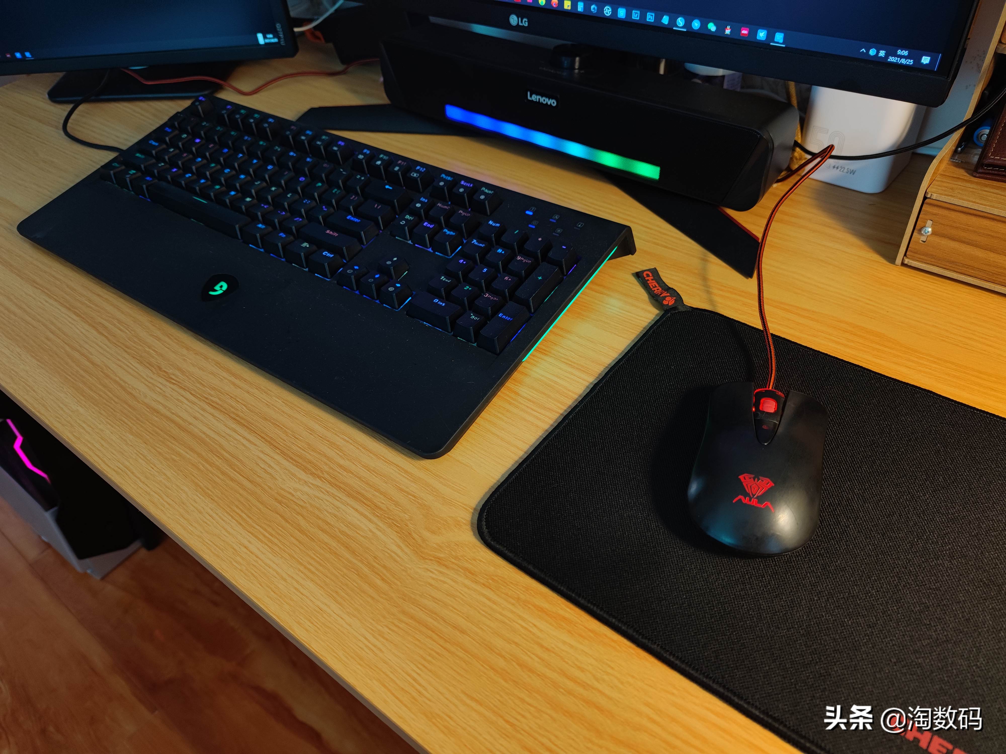 ¥9.9原封库存洋垃圾:AULA暗黑魔羯游戏鼠标开箱+拆解+除胶晒单