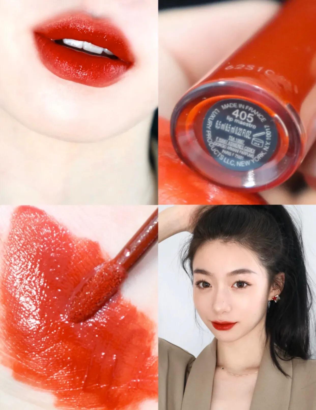 兰蔻lancome274口红小蛮腰黄皮,第一支大牌口红推荐黄黑皮