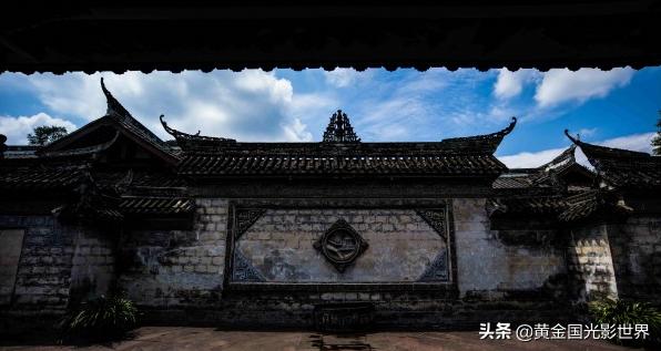 难道川西坝子还隐藏着帆船,古老的清代宅园,陈家桅杆浮出了水面