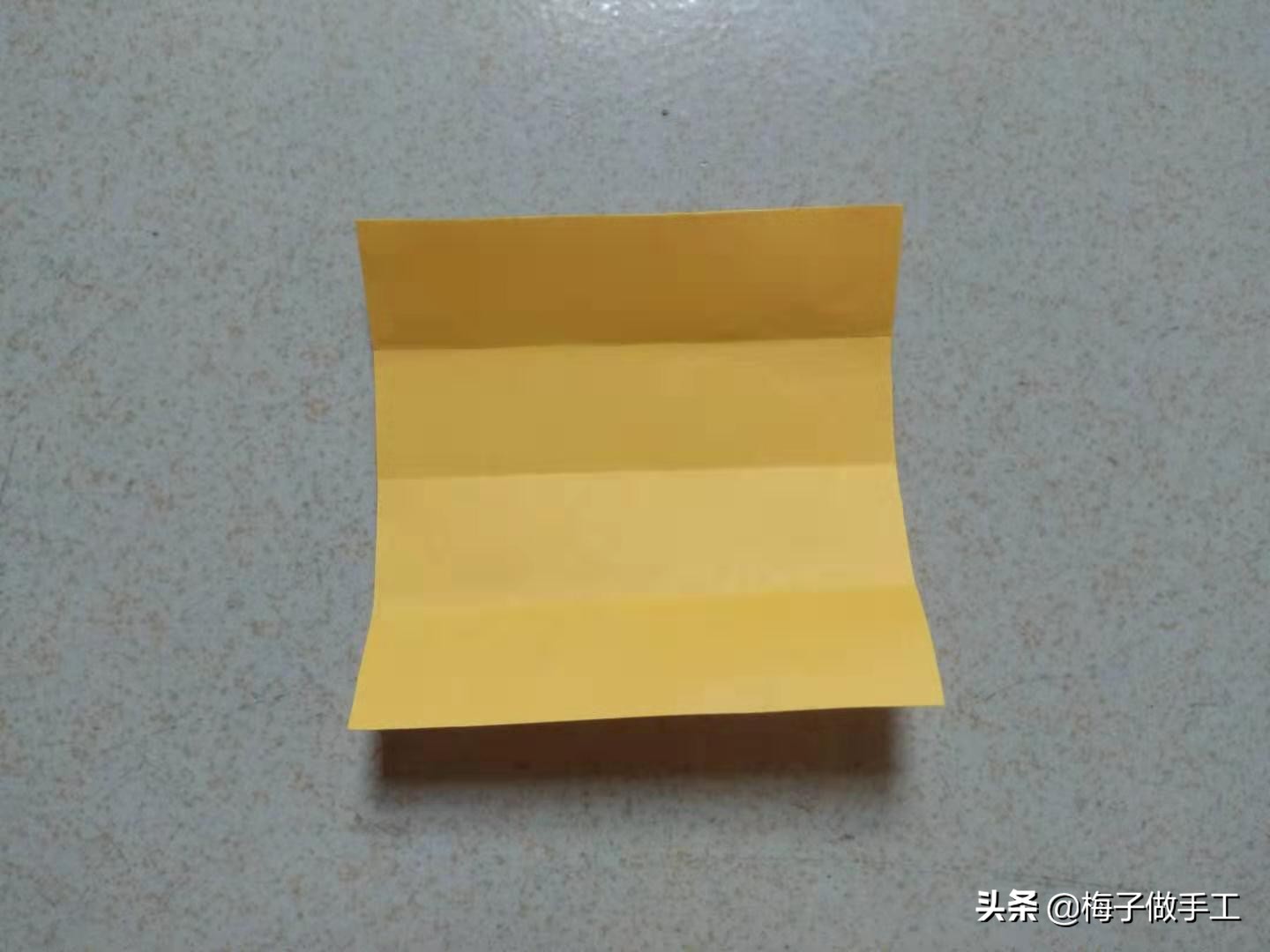 儿童手工折纸:沙发怎么折?桌子、椅子和沙发一套家具就是要整齐