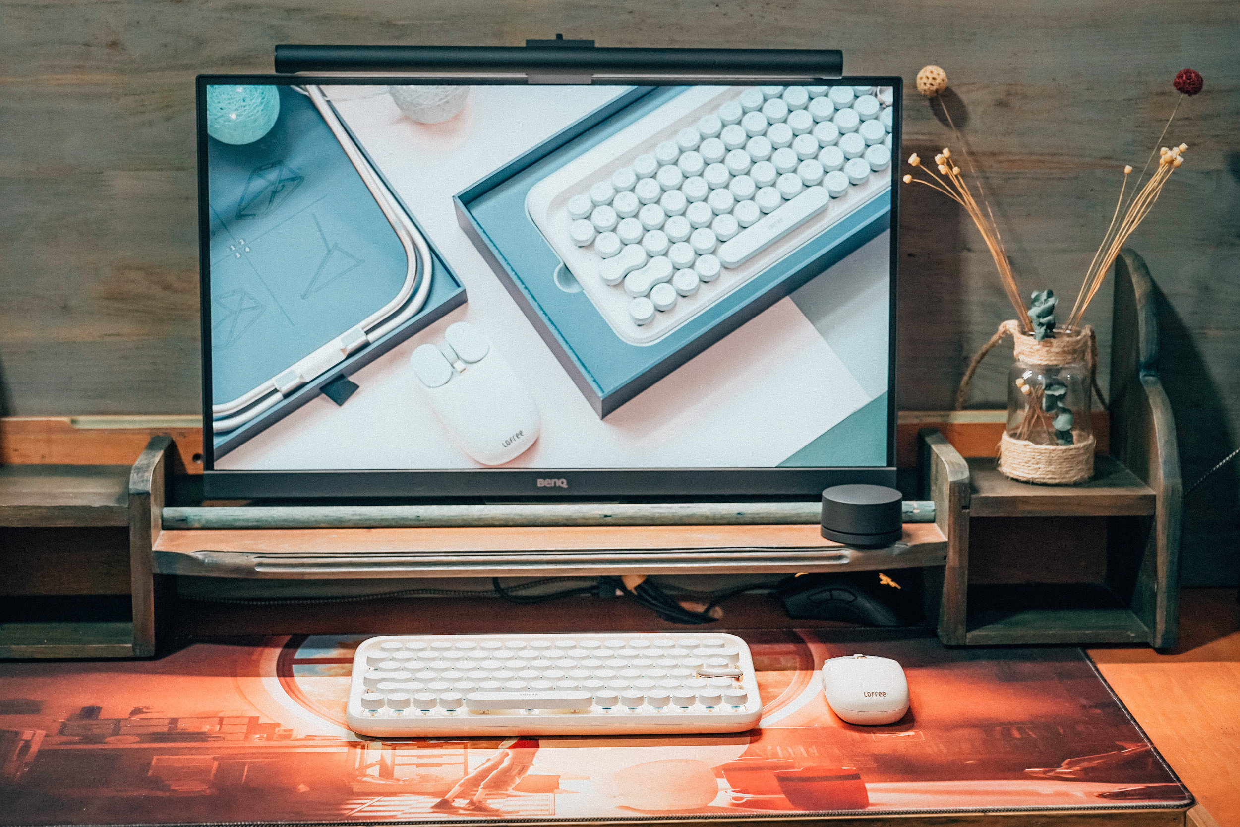 lofree洛斐桌面键鼠套装体验,洛斐键鼠套装值得买吗