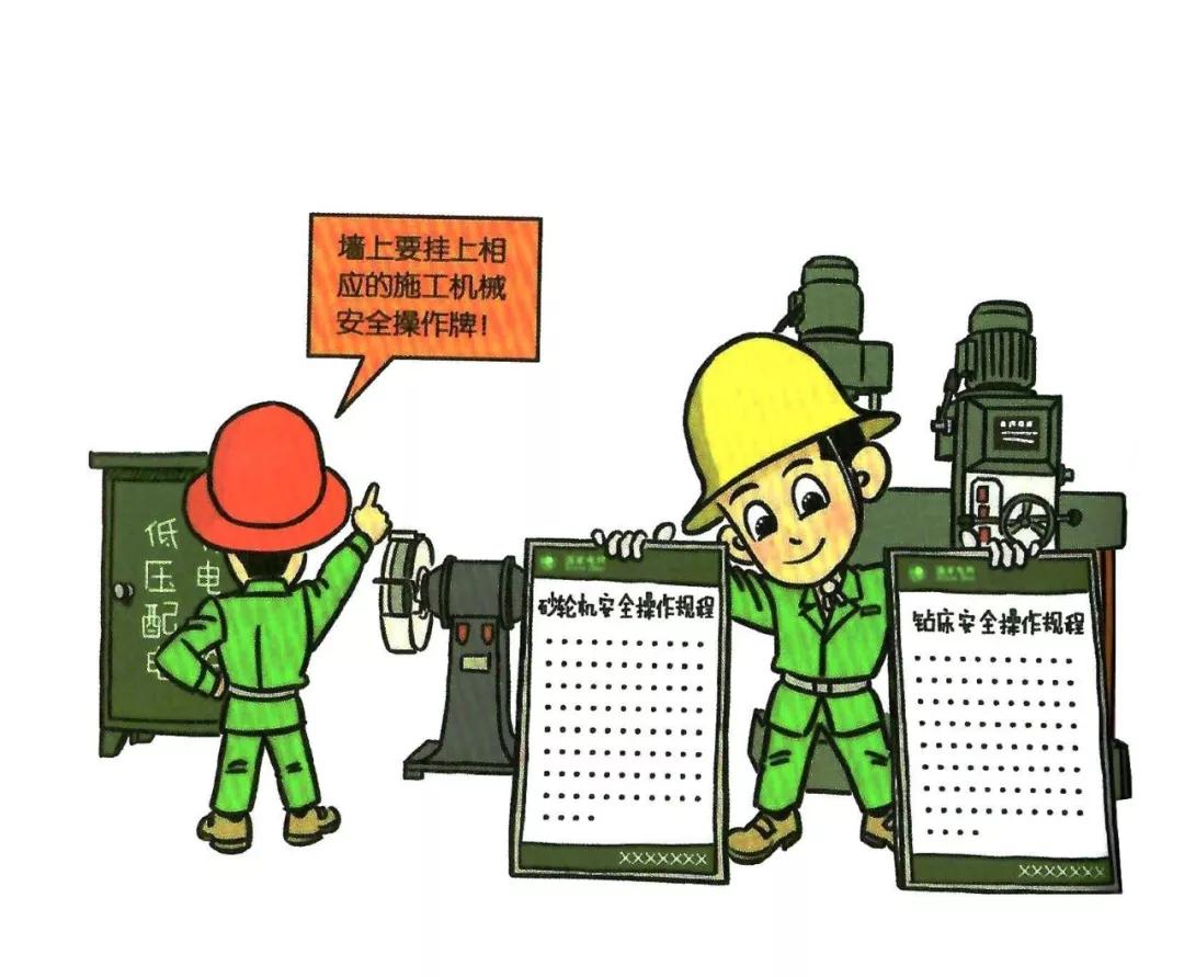 安全培训漫画,200张安全漫画