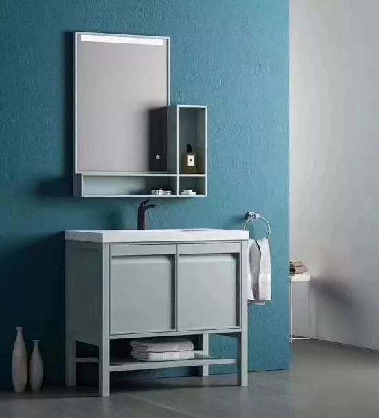 新式的岩板浴室柜物美价廉,最新浴室岩板柜