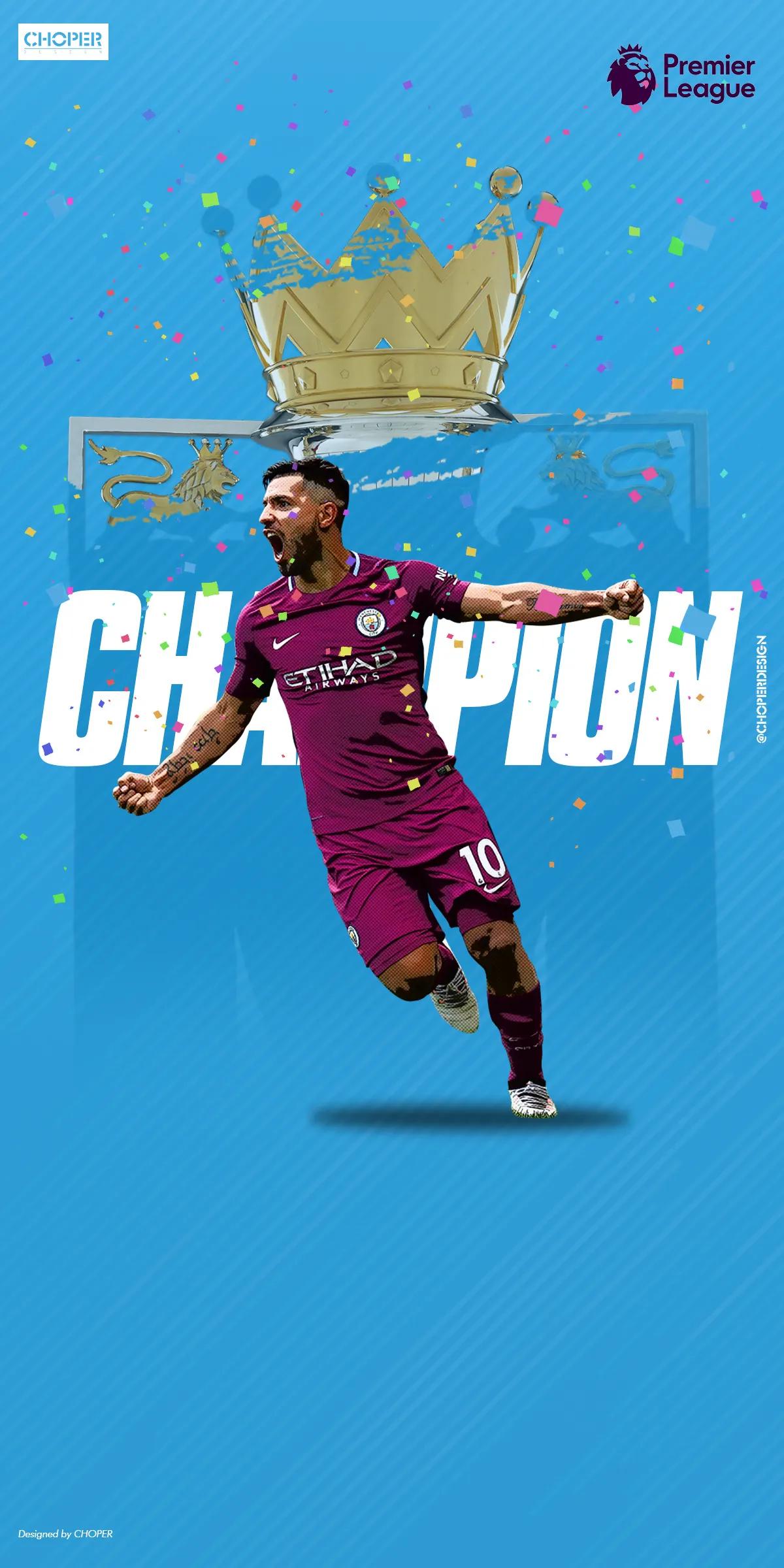 曼城夺得足总杯冠军壁纸,曼城英超夺冠壁纸