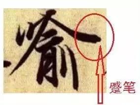 衄挫笔法运笔十三法,藏锋悬针竖毛笔运笔技巧