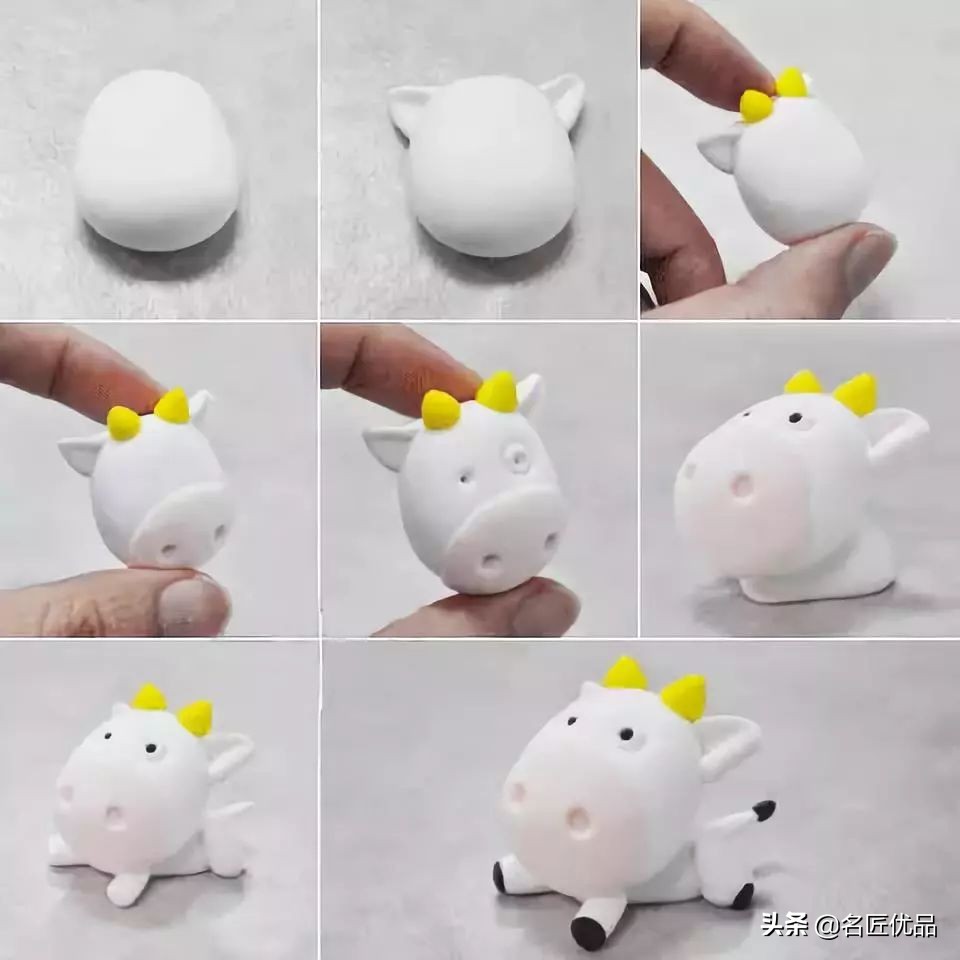 超轻粘土手工教程葫芦娃,雪娃粘土手工教程