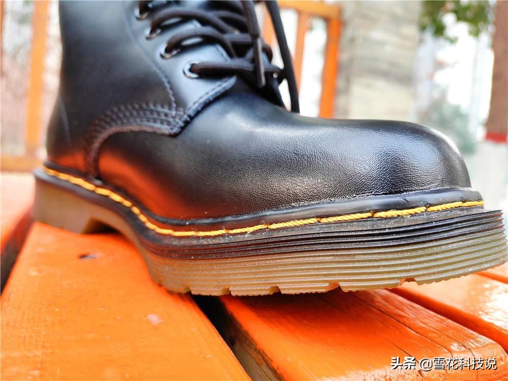 防水防油污马丁靴,经典哑光软皮马丁靴