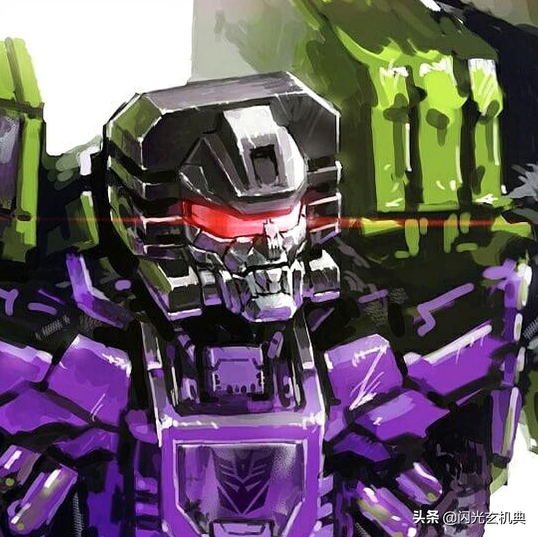 变形金刚动漫人物:重涂塑造战损严重的挖地虎组合-大力神
