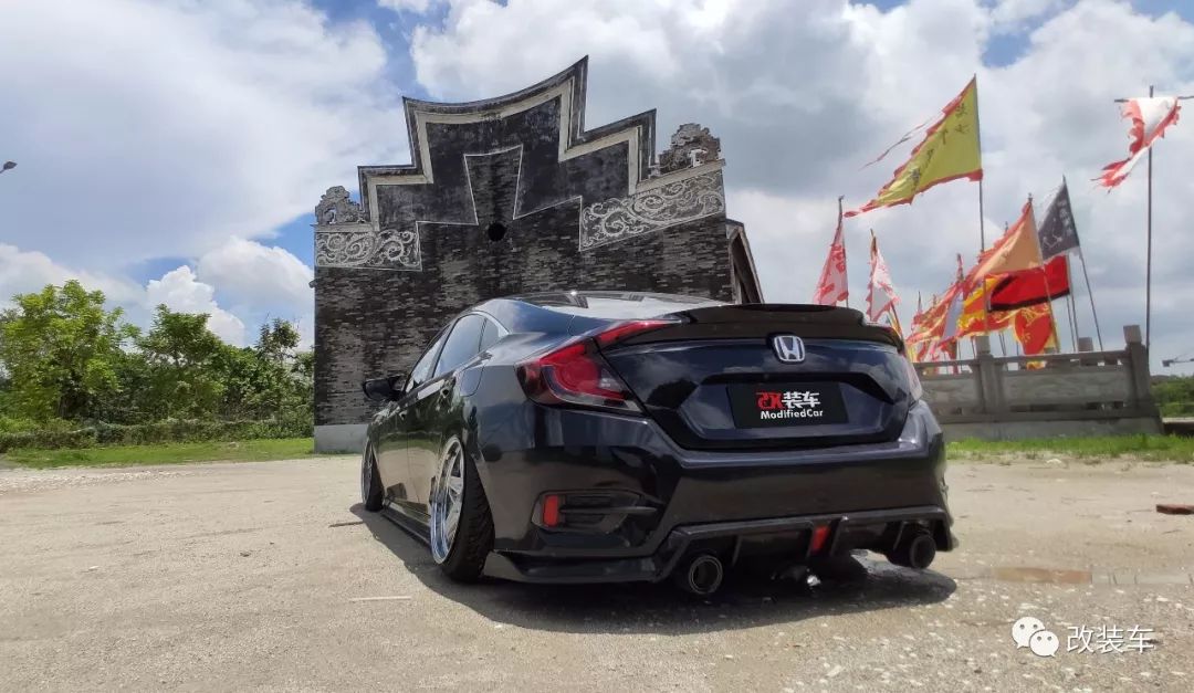 潮汕思域改气动避震,潮汕二手改装思域