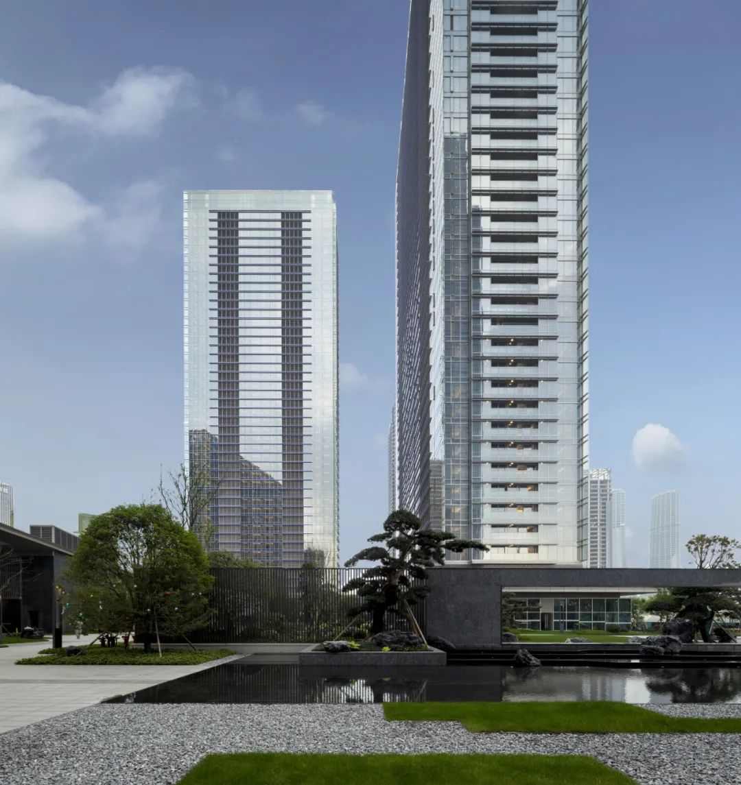 奥体天际线夜景,奥体中心城市天际线