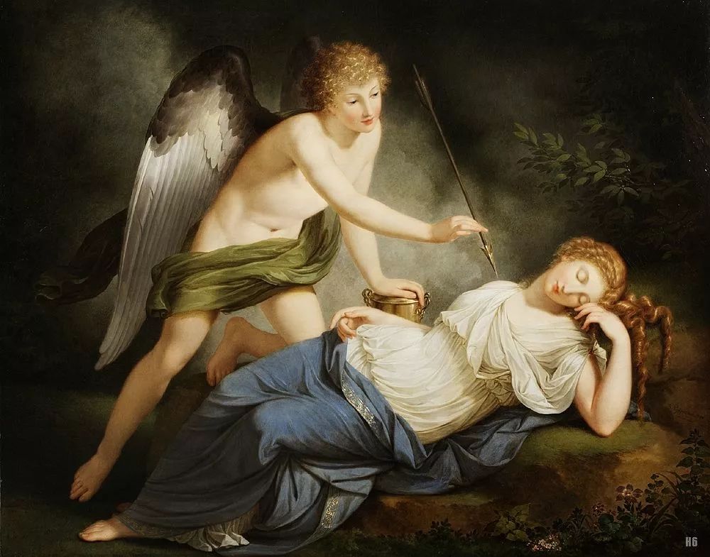 爱神丘比特为什么是个小孩子,爱神丘比特坠入爱河