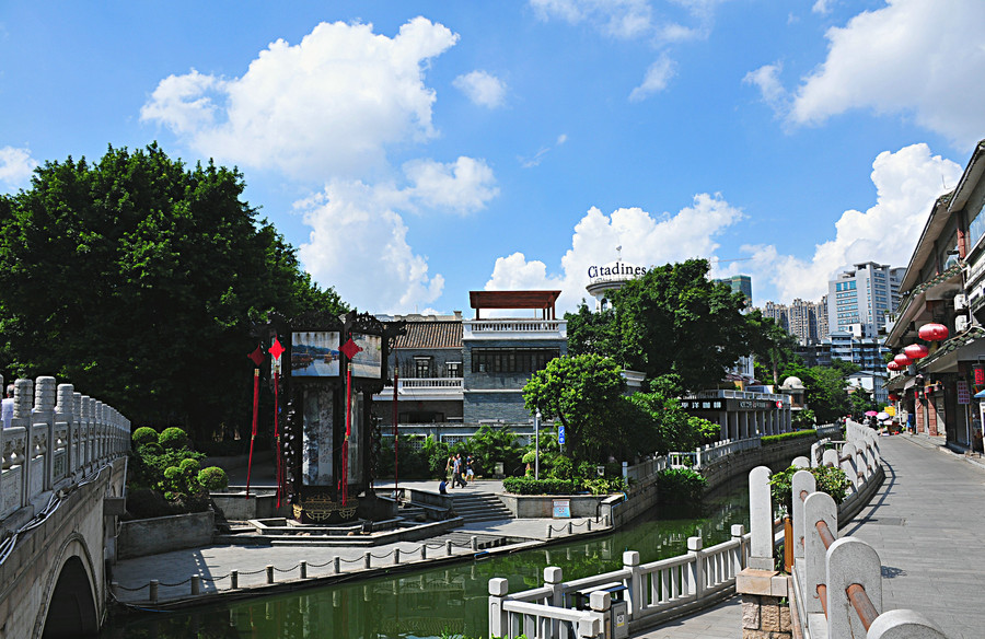 广州人口最密集的越秀区,广州三大区