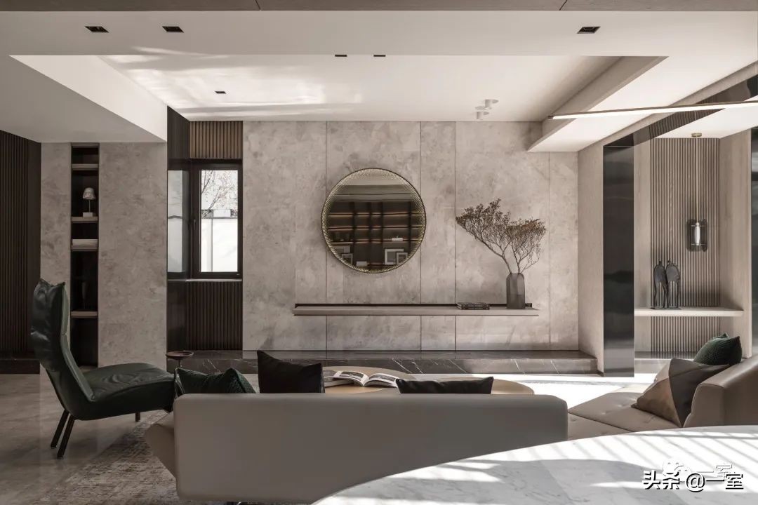 客厅背景墙设计260例,现代风背景墙作品