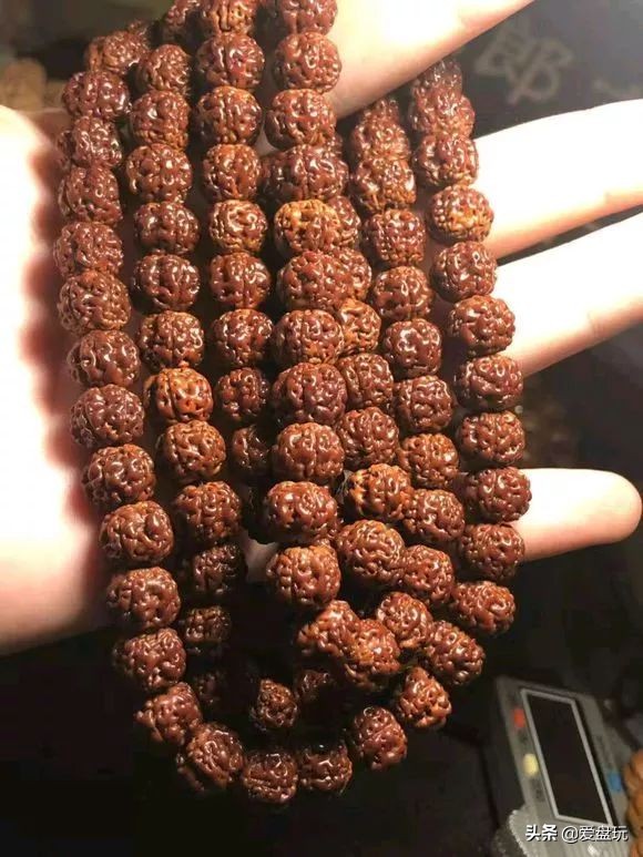 纯手盘完全玉化的金刚,纯手捻金刚菩提