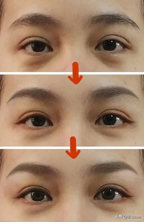 lisa自己画的欧美妆容,lisa的下眼线画法