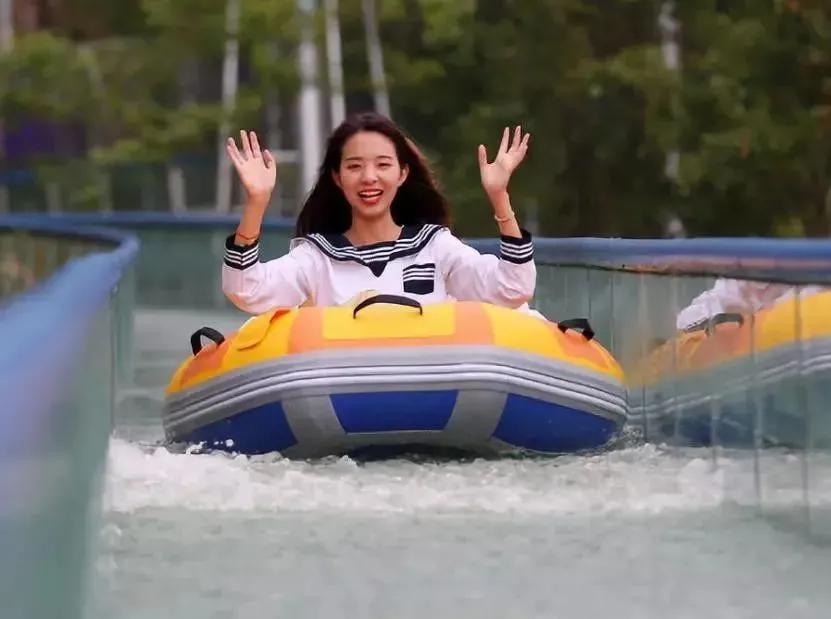 带你峡谷漂流感受一下夏天的气息,端午游玩清凉谷踏浪漂流清凉一夏