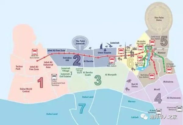 迪拜nol日卡能否坐公交,迪拜交通攻略