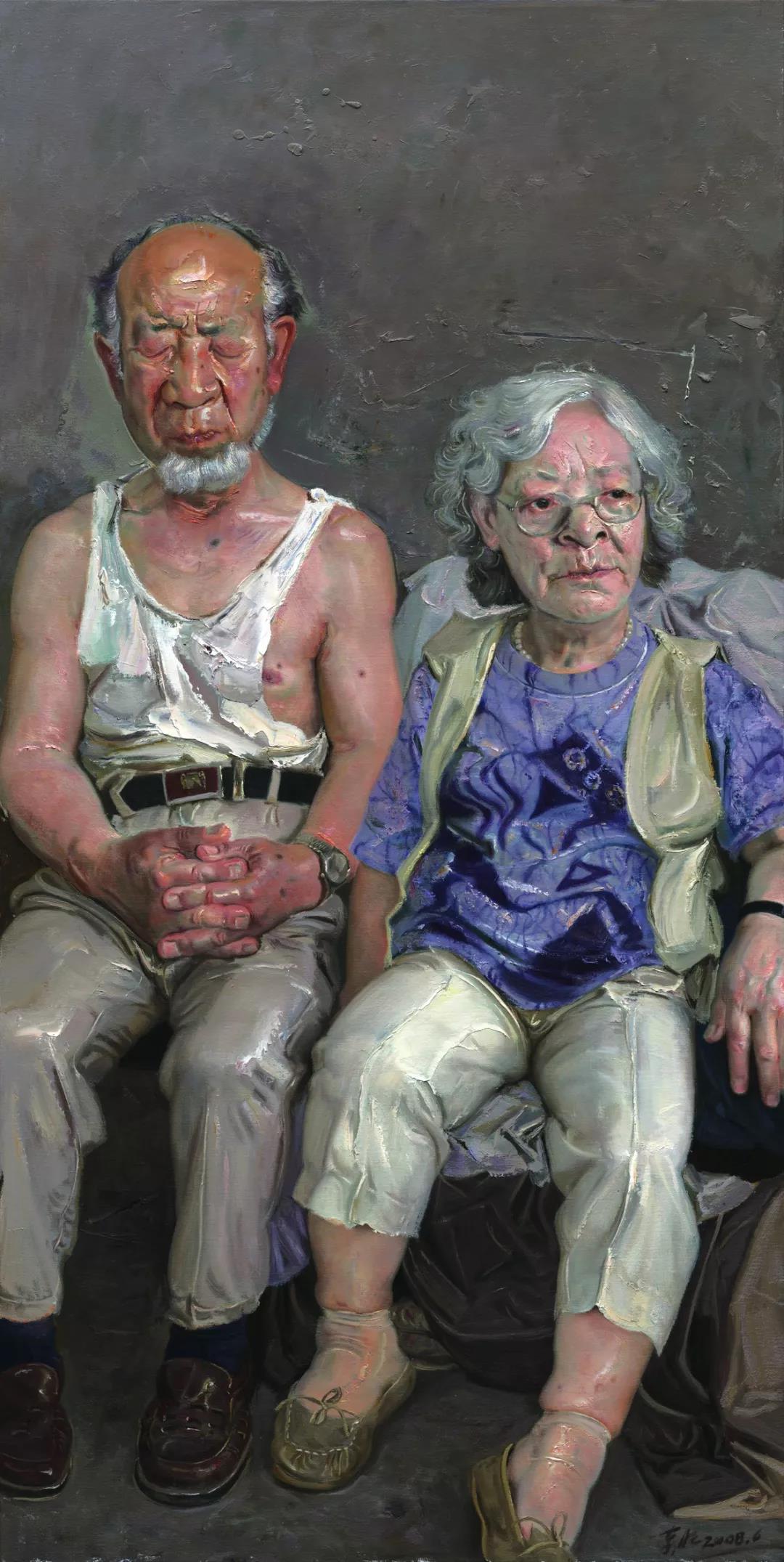 名家大师画白菜,画家笔下的工笔画白菜